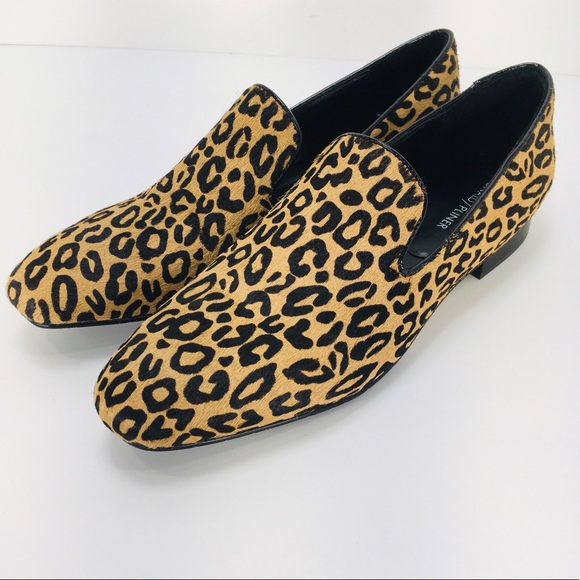 Donald J Pliner Genuine Leopard Calf Hair Loafer - Picture 3 of 16